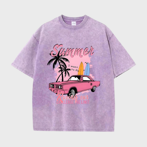 Camiseta Oversized Summer Racing