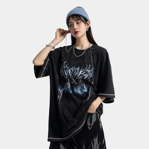 Camiseta Oversized Darkwave
