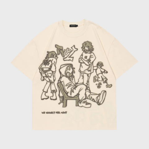Camiseta Oversized Kanji