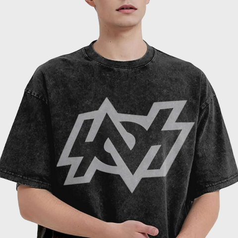 Camiseta de algodão lavada para homens e mulheres, zona sem zeros, camisa sábia, tops retrô de jogos, streetwear de hip hop, verão