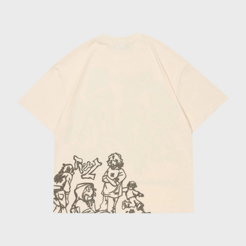 Camiseta Oversized Kanji