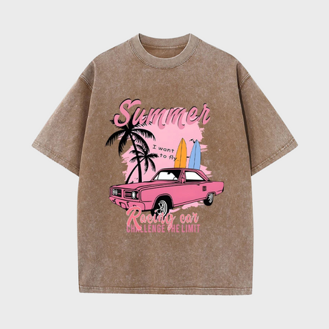 Camiseta Oversized Summer Racing